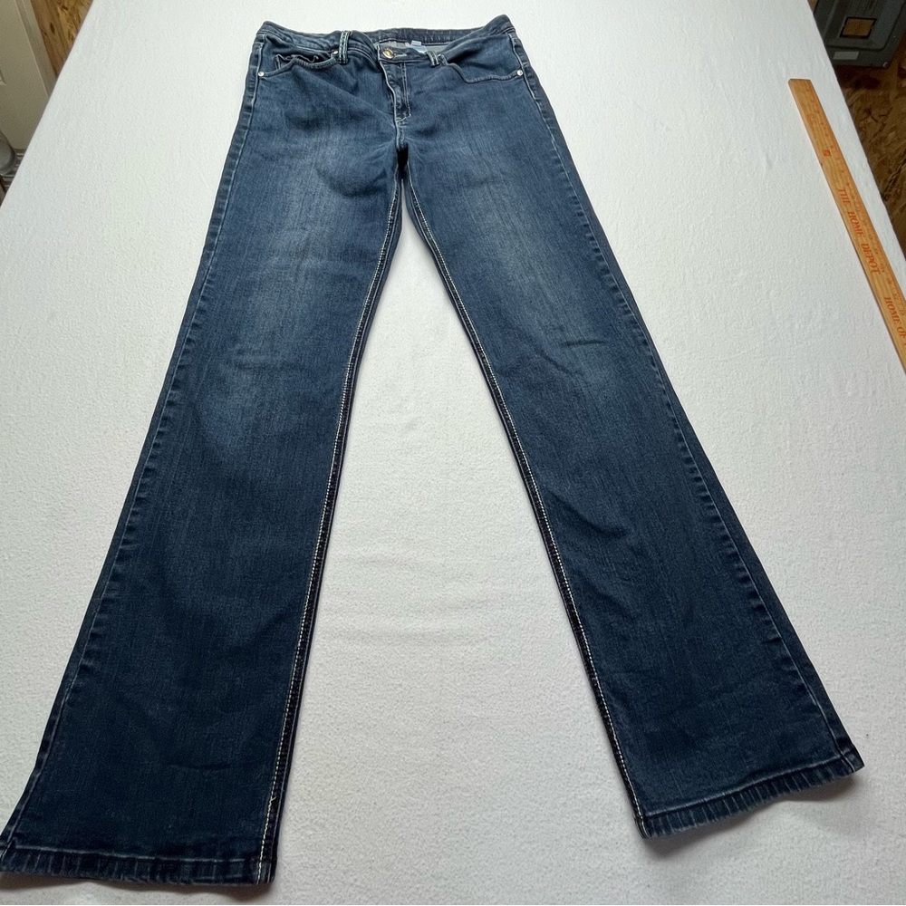 LAWMAN Western Cross Pocket Bootcut Jeans Y2K Women's 13/14